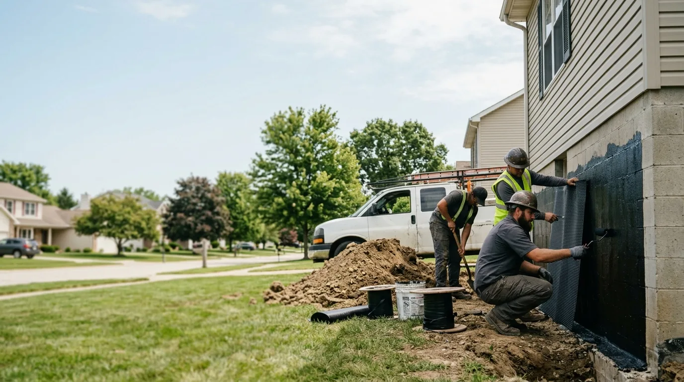 Basement Waterproofing in Plymouth, IL near me